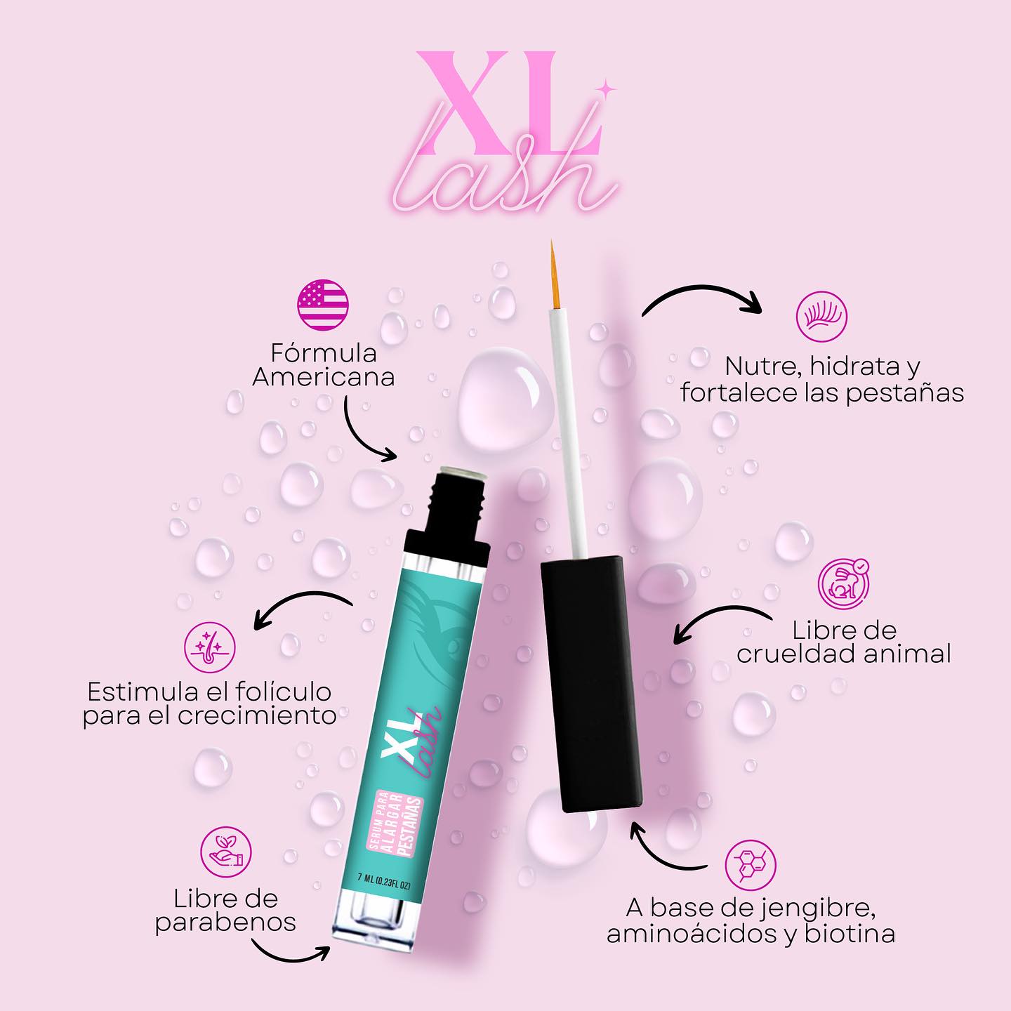 Xl Lash Serum de última tecnología